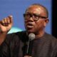 Peter Obi calls for calm after being spotted at Asaba Airport on Tuesday after Saturday’s presidential election