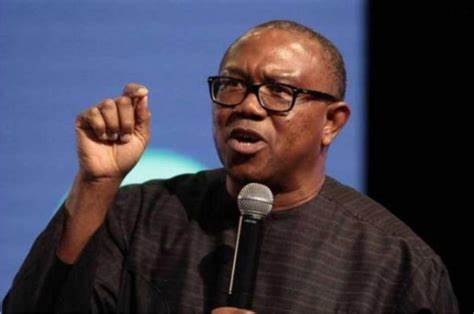 Peter Obi calls for calm after being spotted at Asaba Airport on Tuesday after Saturday’s presidential election