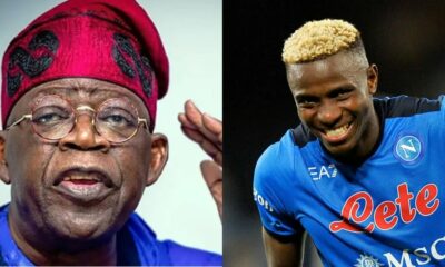 "New King of Serie A," Tinubu hails Osimhen on winning the Serie A Title