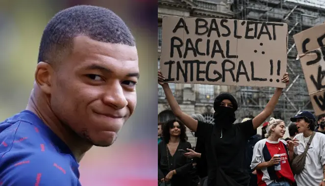 Mbappe and Les Bleus demands an end to violence in France