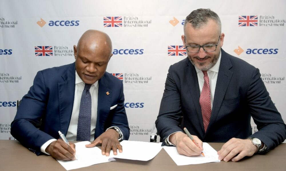 (L-R): Seyi Kumapayi, Executive Director, African Subsidiaries, Access Bank PLC, and Admir Imami, Director & Head of Trade and Supply Chain Finance, British International Investment (BII)