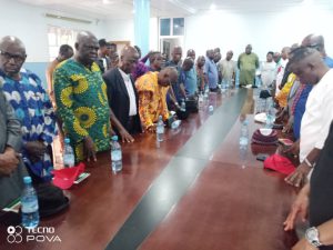 Gathering by the Edo Senatorial District Leaders 