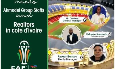 Akmodel Group's Executive Manager and Realtors Attend Afcon Final