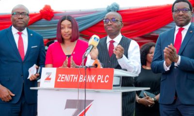 Zenith Bank launches state-of-the-art digital screen at Ajose Adeogun Roundabout